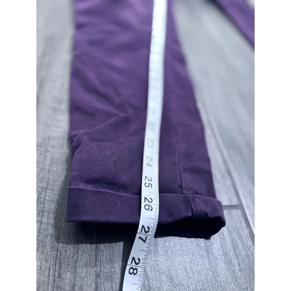 PAIGE Christy Off Duty High Rise Tapered Pant in Vintage Deep Berry Sz 28 Jogger
